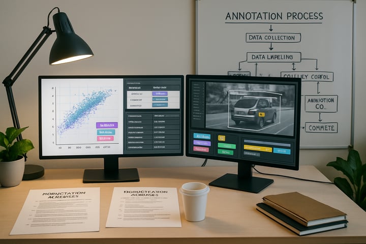 AIアノテーションが変える！教師データ整備の標準プロセスと導入事例