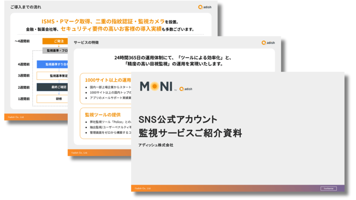 SNS公式アカウント監視サービス資料